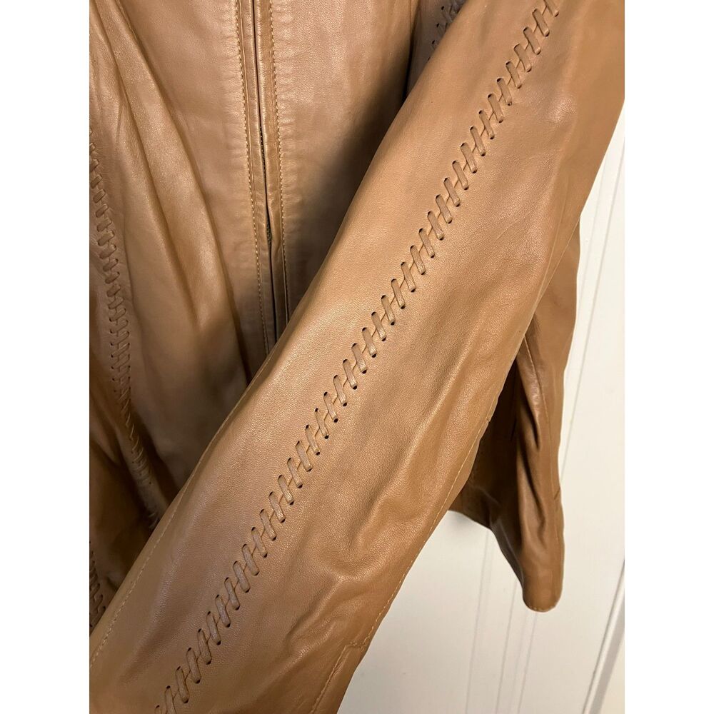 Joanna Hope leather jacket - Picture 5 of 9